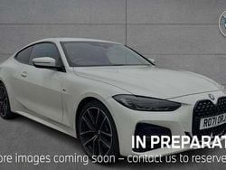White Used 2021 BMW 420 M Sport Coupe | £28,950 (Expensive)