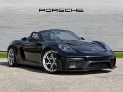 Black New 2024 Porsche 718 Spyder | £129,950