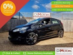 Black Used 2016 Ford Fiesta ST-Line Hatchback | £6,740 (Fair price)