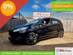Black Used 2016 Ford Fiesta ST-Line Hatchback | £6,740 (Fair price)