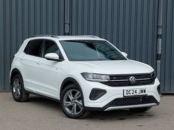 White New 2024 VW T-Cross R-line SUV | £25,298 (Super price)