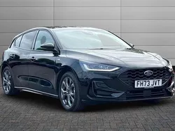 Black Used 2024 Ford Focus ST-Line Hatchback | £18,880 (Fair price)