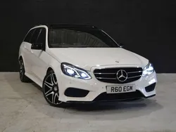 White Used 2016 Mercedes E350 Premium Estate | £14,495 (Fair price)