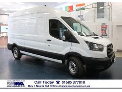 White Used 2020 Ford Transit Van | £9,360 (A bit pricey)