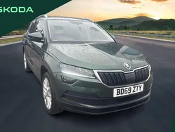 Green Used 2019 Skoda Karoq SE L SUV | £14,795 (Fair price)