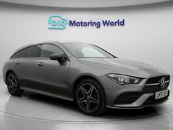 Grey Used 2022 Mercedes CLA250e Shooting Brake AMG line Estate | £18,400 (Fair price)