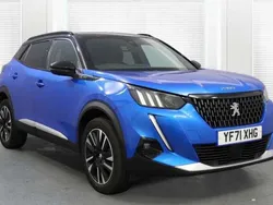 Blue Used 2022 Peugeot 2008 Premium SUV | £17,794 (Fair price)