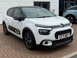 White Used 2022 Citroën C3 PureTech Hatchback | £11,995 (Fair price)