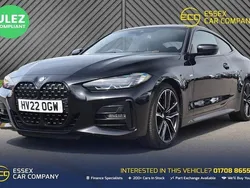 Black Used 2022 BMW 420 M Sport Coupe | £23,295 (Fair price)