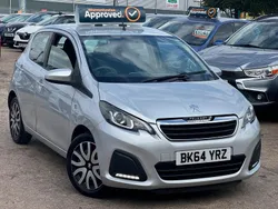 Silver Used 2014 Peugeot 108 Active Hatchback | £3,475 (Super price)