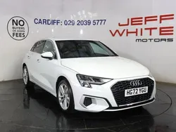 White Used 2023 Audi A3 Sport Hatchback | £18,788 (Good price)