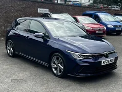 Blue Used 2023 VW Golf VIII R-line Hatchback | £21,995 (A bit pricey)
