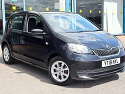 Black Used 2018 Skoda Citigo SE Hatchback | £6,289 (Fair price)
