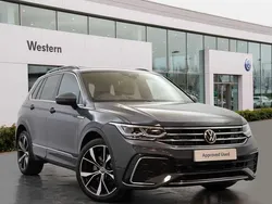 Grey Used 2022 VW Tiguan R-line SUV | £30,498 (Expensive)
