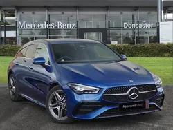 Blue Used 2024 Mercedes CLA200 Executive Estate | £28,495 (A bit pricey)