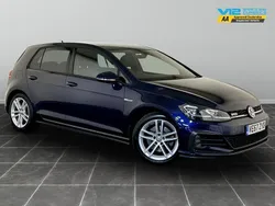 Blue Used 2018 VW Golf VII GTD Hatchback | £15,495 (Fair price)
