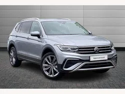 Silver Used 2022 VW Tiguan Allspace Elegance SUV | £32,350 (Expensive)