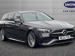 Grey Used 2022 Mercedes C220 AMG Line Premium Estate | £26,799 (Fair price)