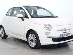 White Used 2015 Fiat 500 Lounge Hatchback | £6,000 (Good price)
