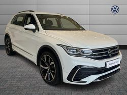 White Used 2022 VW Tiguan R-line SUV | £24,189 (Good price)