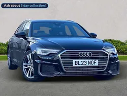 Black Used 2023 Audi A6 S-Line Estate | £31,987 (Fair price)