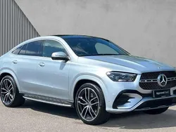 Silver Used 2024 Mercedes GLE400 AMG Line Premium Plus Coupe | £66,684 (Fair price)