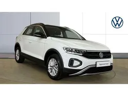 White Used 2022 VW T-Roc Life SUV | £21,266 (Fair price)