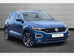 Blue Used 2019 VW T-Roc R-line SUV | £15,199 (Fair price)