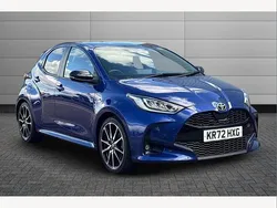 Galactic blue Used 2023 Toyota Yaris Hybrid Sport Hatchback | £18,895 (Fair price)