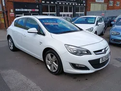 White Used 2013 Vauxhall Astra SRi Hatchback | £3,295 (Fair price)