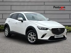 White Used 2018 Mazda CX-3 SUV | £9,995 (Fair price)