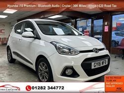 White Used 2016 Hyundai i10 Premium Hatchback | £6,295 (Fair price)
