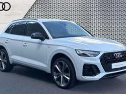 White Used 2021 Audi Q5 Comfort SUV | £33,513 (Fair price)