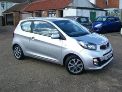 Silver Used 2013 Kia Picanto City Hatchback | £3,995 (Fair price)