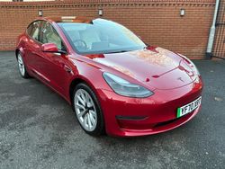 Red Used 2020 Tesla Model 3 Long Range AWD Sedan | £15,950 (Fair price)
