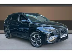 Black Used 2024 Hyundai Tucson N Line SUV | £25,370 (Fair price)
