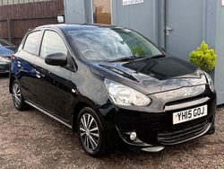 Black Used 2015 Mitsubishi Mirage Hatchback | £4,450 (Fair price)