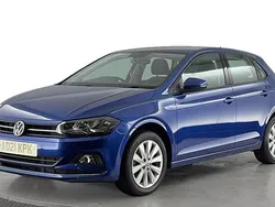 Blue Used 2021 VW Polo SEL Hatchback | £14,720 (Fair price)