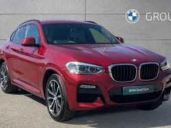 Red Used 2019 BMW X4 M Sport SUV | £23,495 (Good price)