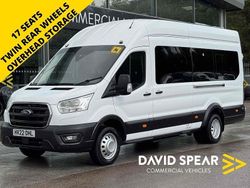 Frozen white (solid paint) Used 2022 Ford Transit | £19,990 (Expensive)