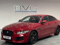 Red Used 2017 Jaguar XE R-Sport Sedan | £9,994 (Fair price)