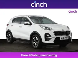 White Used 2021 Kia Sportage 2 SUV | £15,319 (Good price)