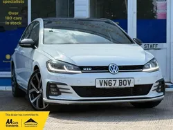 White Used 2017 VW Golf VII GTD Hatchback | £13,450 (Fair price)