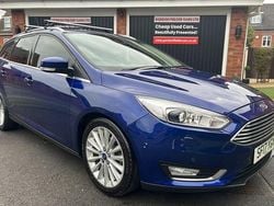 Blue Used 2017 Ford Focus Titanium X Estate | £4,999 (Fair price)
