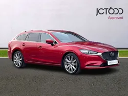 Red Used 2021 Mazda 6 Inclusive Estate | £19,891 (Fair price)