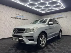 Silver Used 2014 Mercedes ML350 AMG SUV | £12,499 (Fair price)