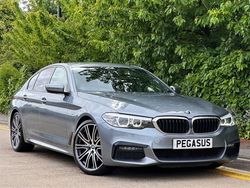 Blue Used 2019 BMW 530 M Sport Sedan | £14,990 (Fair price)