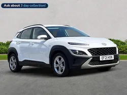 White Used 2021 Hyundai Kona SE SUV | £10,399 (A bit pricey)