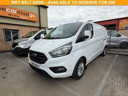 White Used 2019 Ford Transit Custom Limited Van | £9,490 (Good price)