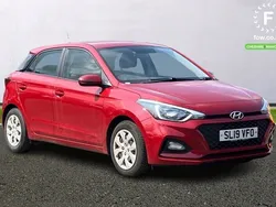 Red Used 2019 Hyundai i20 Hatchback | £8,099 (Good price)